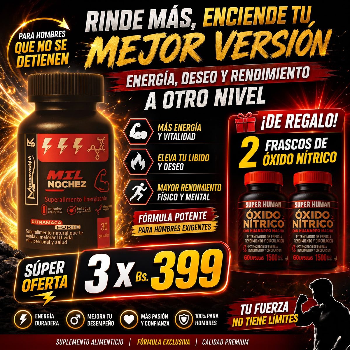 Mil nochez Energizante masculino