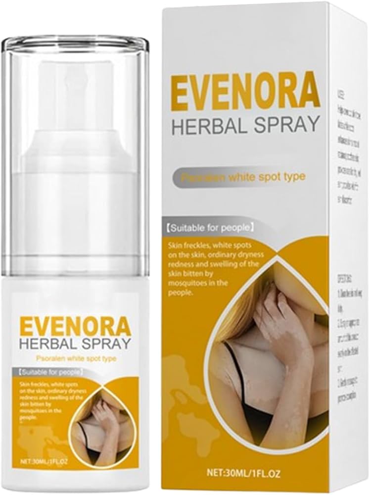 Evenora Herbal Spray–Solución Natural para el Vitíligo