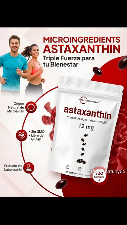 ASTAXANTHIN 12 MG MICROINGREDIENTES VITAMINA C