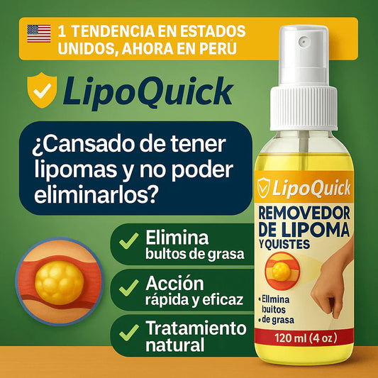 LipoQuick - Spray Removedor quistes lipomas