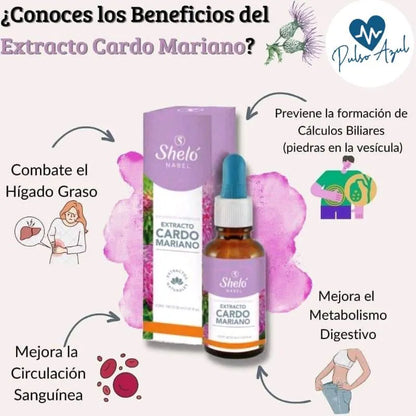 EXTRACTO CARDO MARIANO - CUIDA TU HIGADO DE FORMA NATURAL