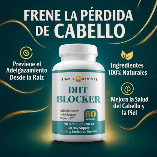 DHT BLOCKER - REACTIVA EL CRECIMIENTO DE TU CABELLO + MAGNESIUM COMPLEX