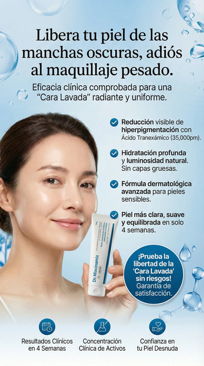 Dr. Niacinamix - Reaviva la luminosidad de piel y recupera tu confianza