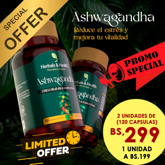 Ashwagandha - Menos estrés y mejor sueño